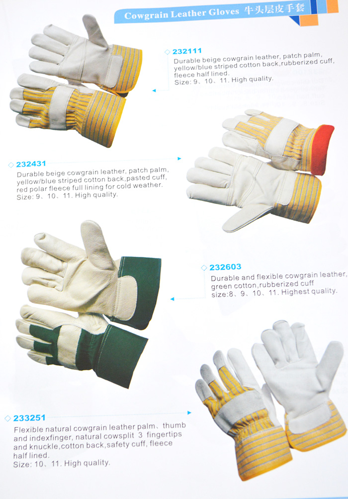 Cowgrain Leather Gloves
