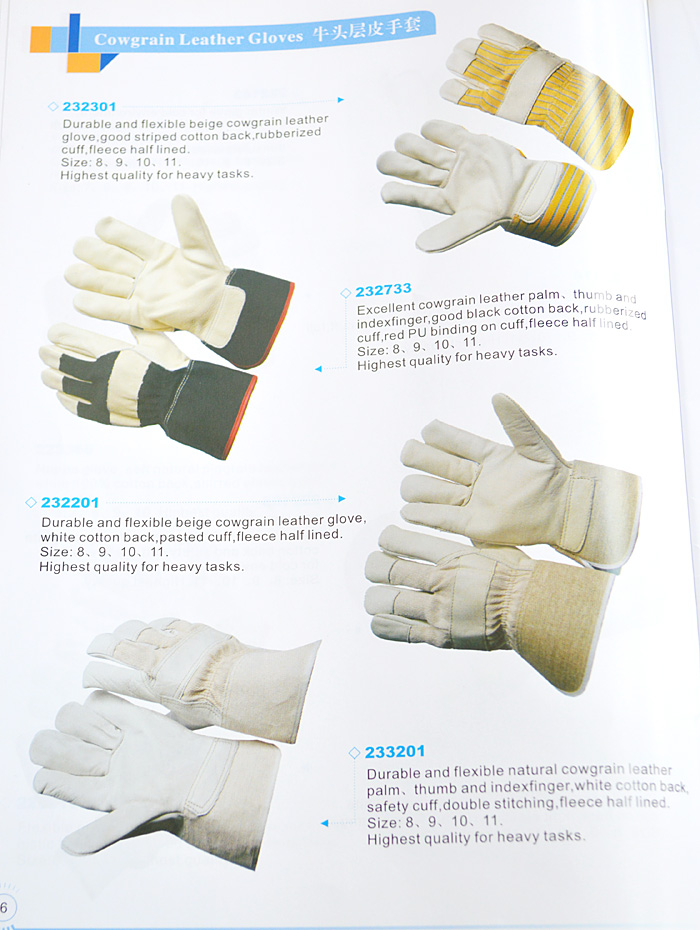 Cowgrain Leather Gloves